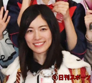松井珠理奈（２０１８年６月１６日撮影）