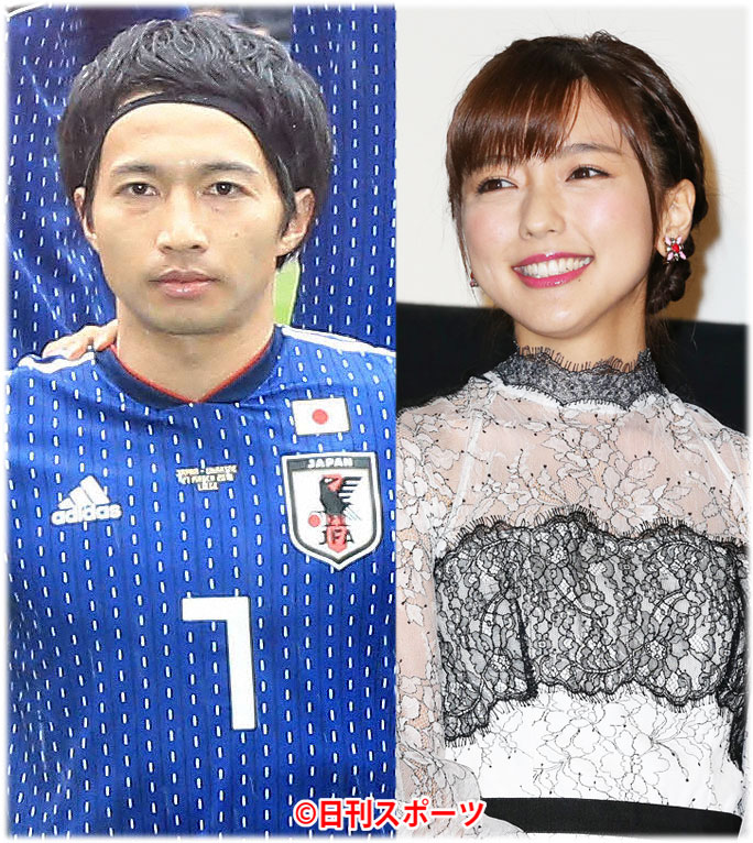 ｗ杯終えて柴崎岳と真野恵里菜 今月末までに結婚 結婚 熱愛 日刊スポーツ