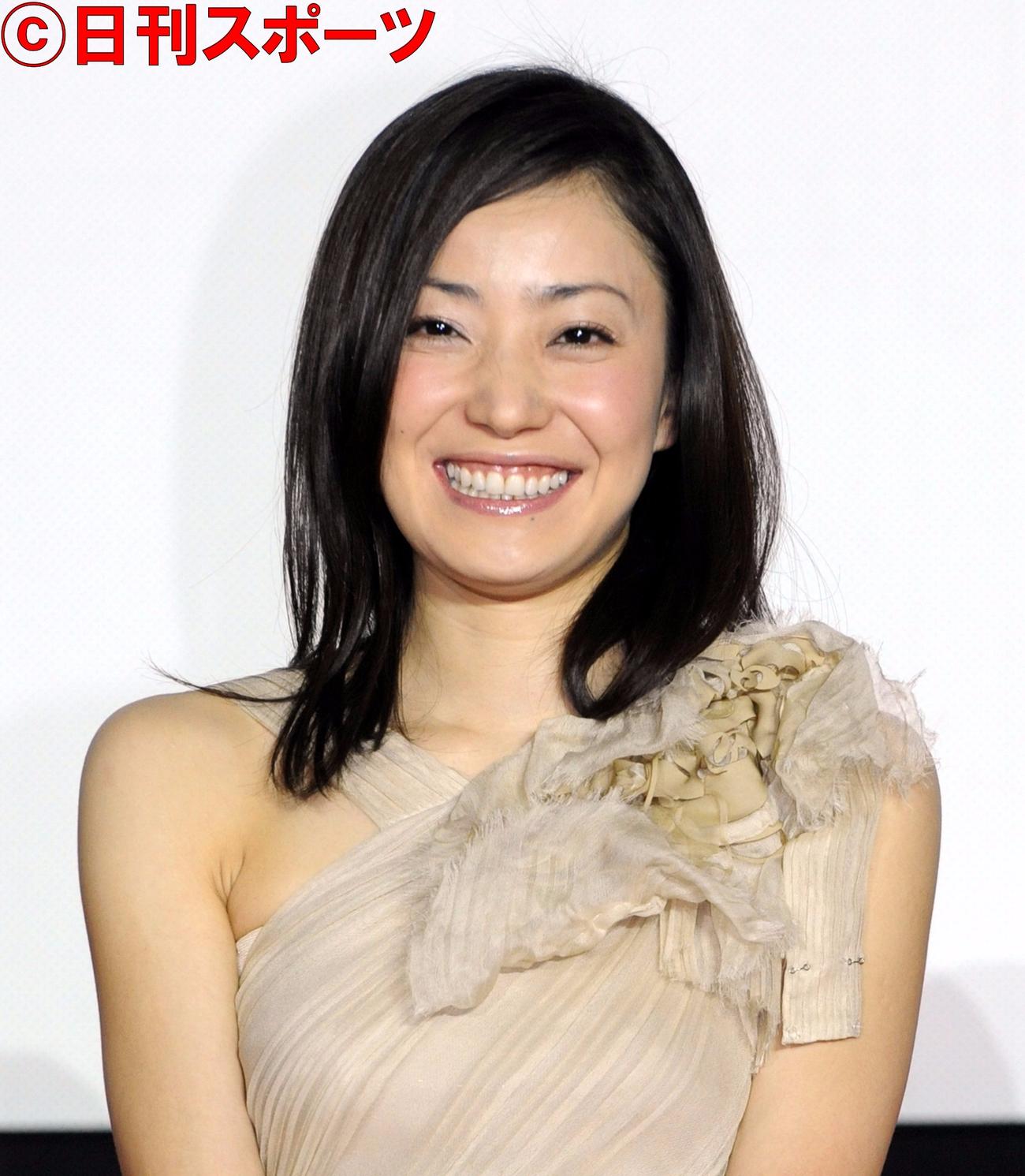 菅野美穂（２０１１年１月３０日撮影）
