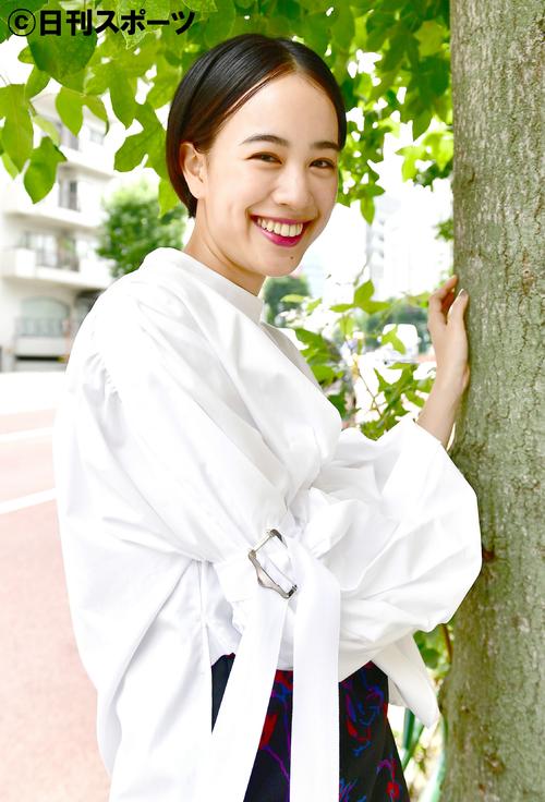 映画賞で数々の新人賞を受賞しブレークの予感が漂う石橋静河（撮影・小沢裕）