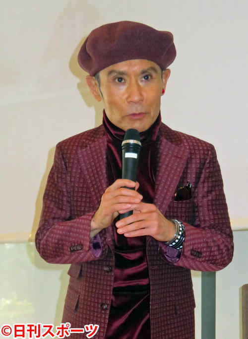 片岡鶴太郎（2018年2月4日撮影）