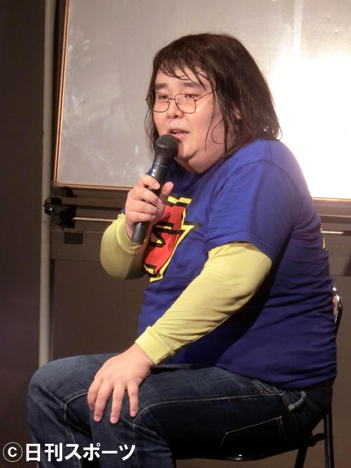 汗だくになりながら話すガリガリガリクソン