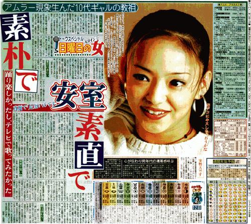 19歳安室が明かした本当に憧れたファッションとは - 音楽 : 日刊スポーツ