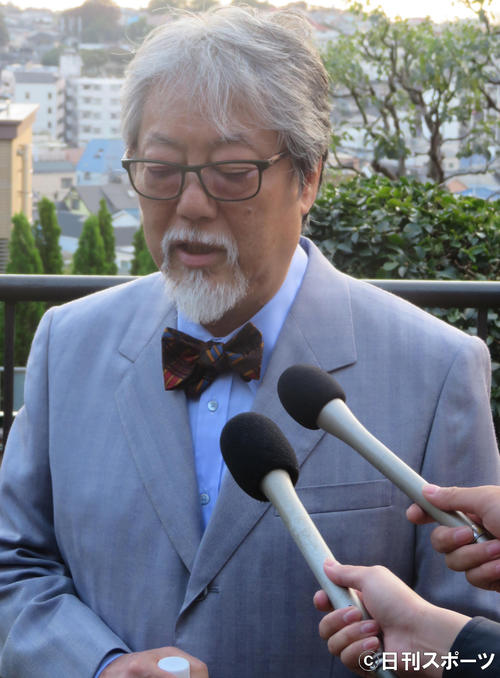 10月17日「さいたまスーパーアリーナ」公演のキャンセルについて取材に応じた沢田研二