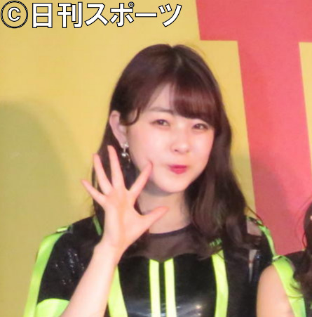 アンジュルム中西香菜(18年5月撮影)