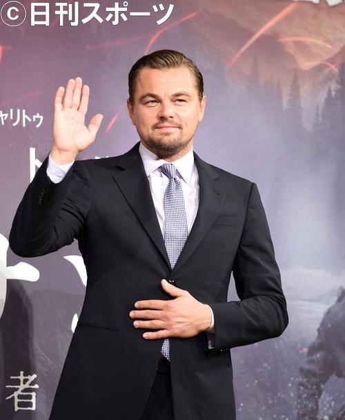 レオナルド・ディカプリオ（２０１６年３月２３日撮影）