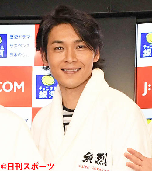 純烈の白川裕二郎(2018年12月17日撮影)