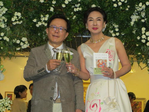 猪瀬直樹氏と蜷川有紀