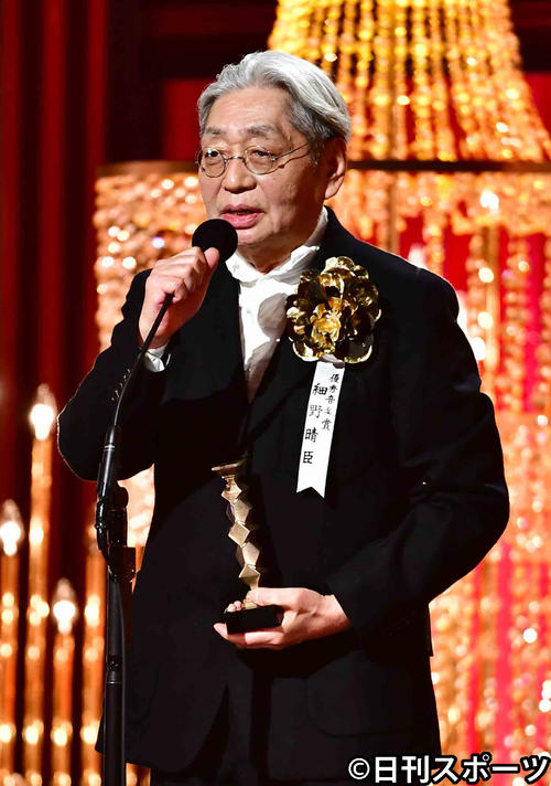 「第42回日本アカデミー賞」で最優秀音楽賞を受賞した「万引き家族」の細野晴臣氏（撮影・小沢裕）