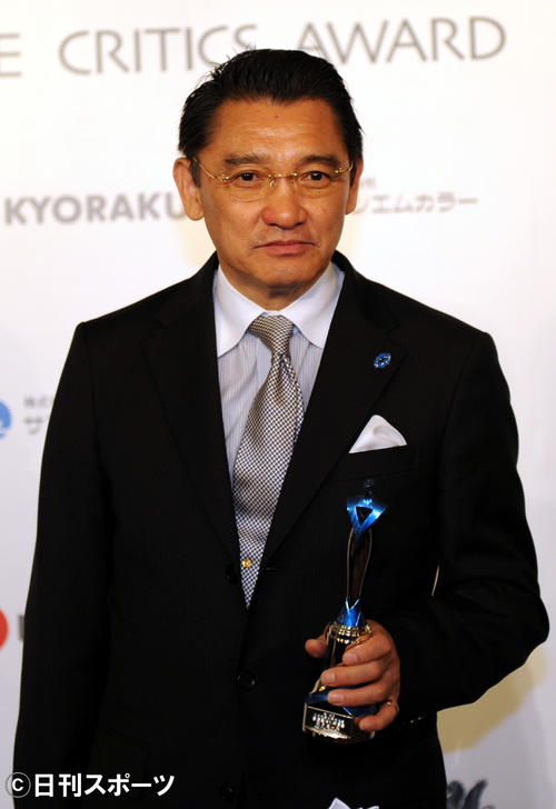 第19回日本映画批評家大賞　審査員特別男優賞を受賞した萩原健一さん(2010年5月7日撮影）