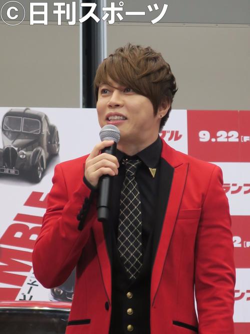 西川貴教（17年9月20日撮影）