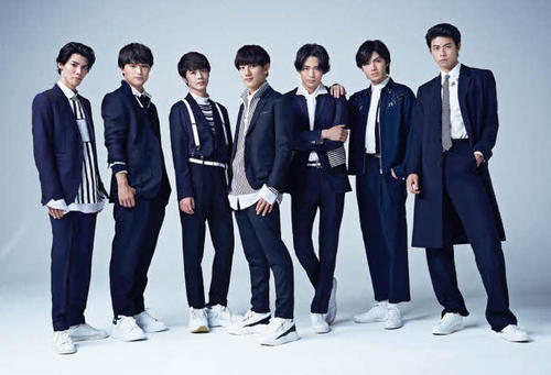 TFGの左から健人、堀田怜央、佐藤信長、赤沢遼太郎、前川優希、坂垣怜次、桜庭大翔