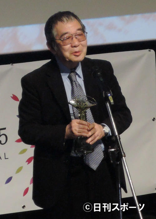 モンキー・パンチさん（15年3月撮影）