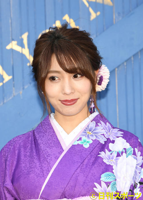 森咲智美（2019年1月6日撮影）