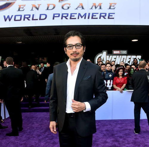 映画「アベンジャーズ／エンドゲーム」のワールドプレミアに出席した真田広之