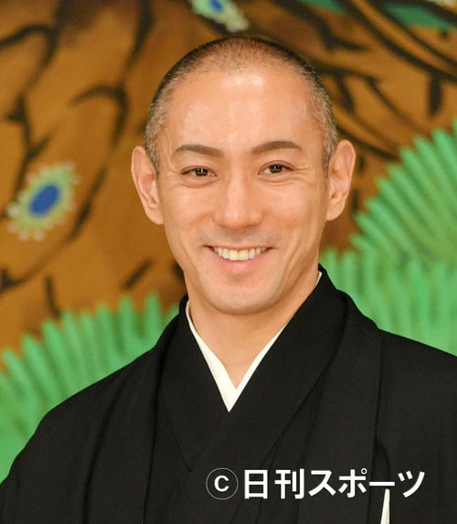 市川海老蔵（2019年1月14日撮影）