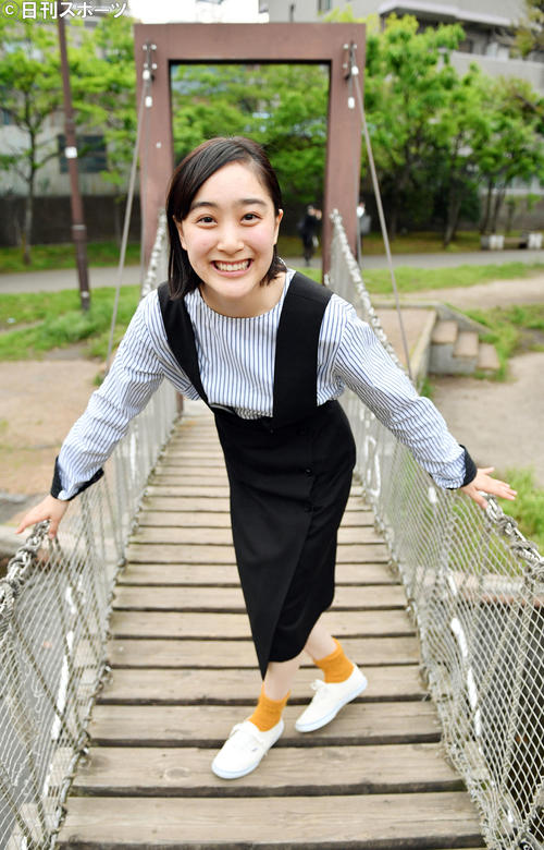 「新浄瑠璃　百鬼丸」に出演する吉田美佳子（撮影・滝沢徹郎）