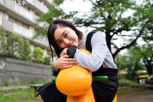 「新浄瑠璃　百鬼丸」に出演する吉田美佳子（撮影・滝沢徹郎）