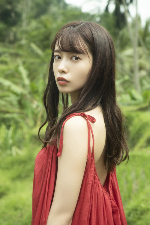 インドネシア・バリ島で撮影した斉藤優里初写真集のワンカット