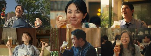上段左から堤真一、満島ひかり、鈴木亮平、下段左から石田ゆり子、浜田岳、足立梨花