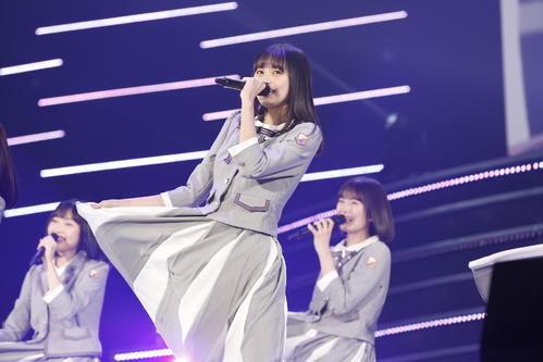初の単独ライブを開催した乃木坂46の4期生。「4番目の光」でセンターを務めた遠藤さくら