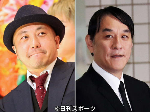 白石和彌監督（左）とピエール瀧被告
