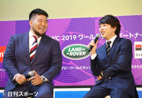 櫻井翔 一層盛り上げる ラグビーｗ杯日本大会ｐｒ ジャニーズ 日刊スポーツ