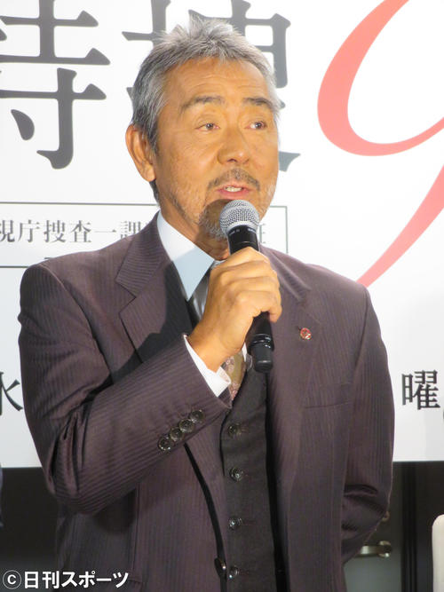 テレビ朝日系ドラマ「特捜９」に出演する寺尾聰（１８年３月撮影）