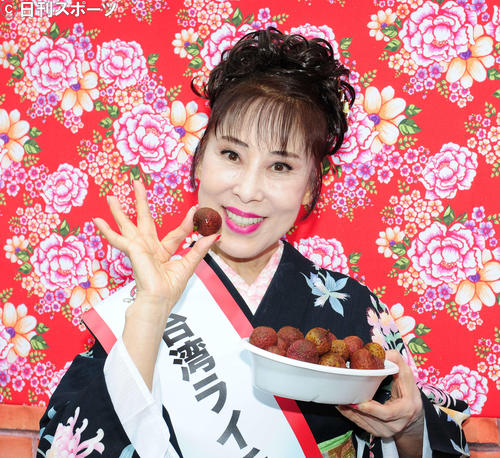 台湾フェスティバルに参加した原田悠里（撮影・松本久）