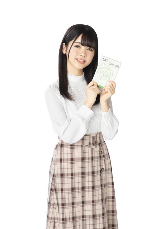 「乃木坂文庫」フェアで「秘密の花園」を担当する筒井あやめ