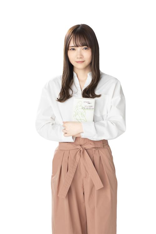 「乃木坂文庫」フェアで「1ドルの価値／賢者の贈り物　他21編」を担当する田村真佑