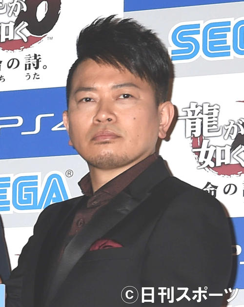 雨上がり決死隊の宮迫博之（16年12月7日撮影）