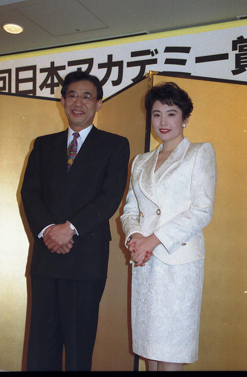 93年1月21日、日本アカデミー賞の司会に決定した高島忠夫さんと松坂慶子