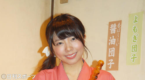 中村麻里子（2016年5月27日撮影）
