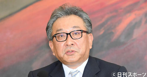 フジテレビ遠藤龍之介社長（2019年6月7日撮影）