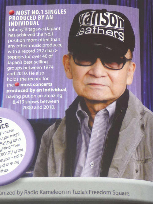 ジャニー喜多川さん（C）ギネス・ワールド・レコーズ