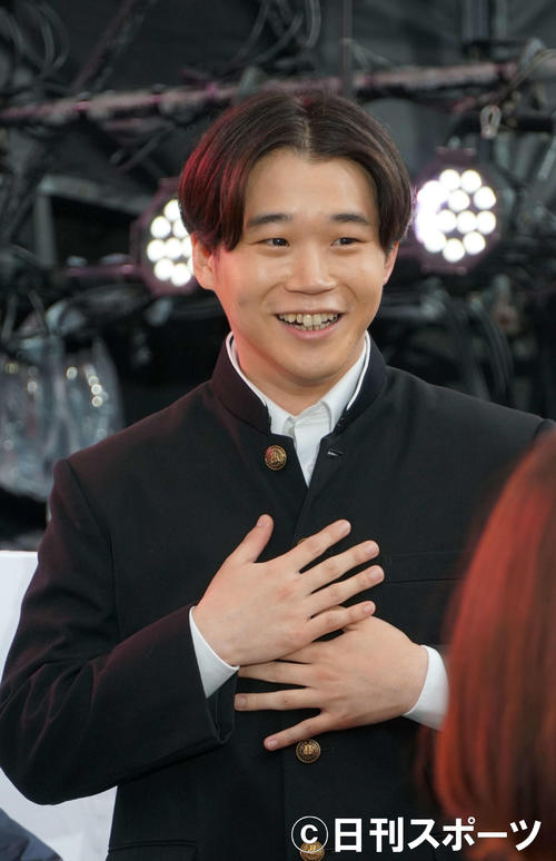 会見で第1子誕生を報告した矢本悠馬（撮影・遠藤尚子）