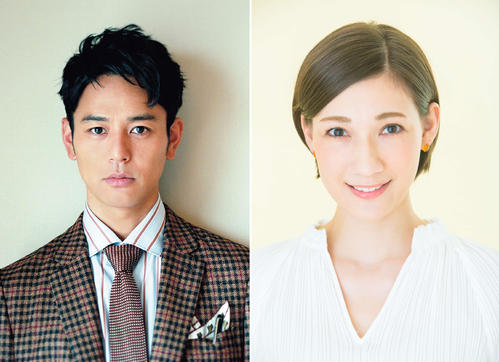 妻夫木聡(左)とマイコ