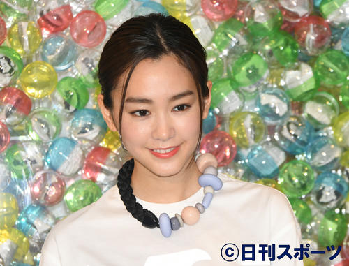 桐谷美玲（2019年4月17日撮影）