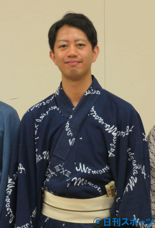 脚本、演出などを手掛けた新作歌舞伎「四勇士　～友と共にあめアメふれフレ～」の公開稽古を行った中村壱太郎