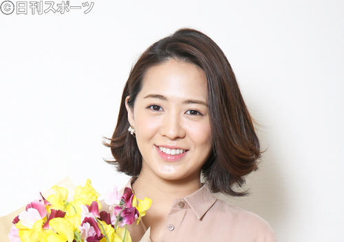 フジテレビ椿原慶子アナ（2017年3月8日撮影）