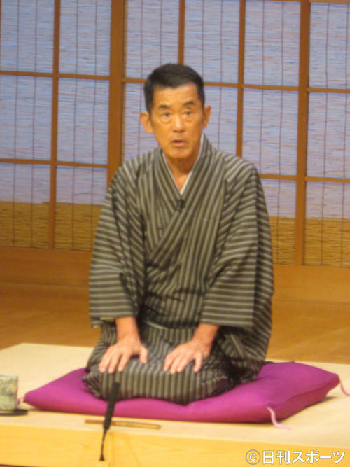 高座復帰した三遊亭円楽