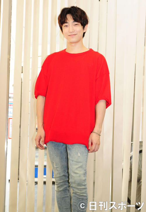 「奪い愛、夏」で、日本の連続ドラマ初出演をはたしたテジュ（撮影・松本久）