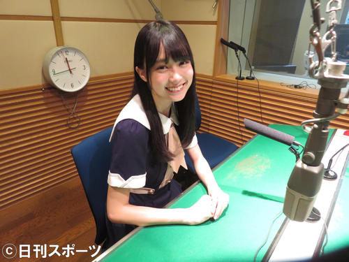 新曲のPRキャンペーンで名古屋のラジオ各局を訪れた乃木坂46の賀喜遥香