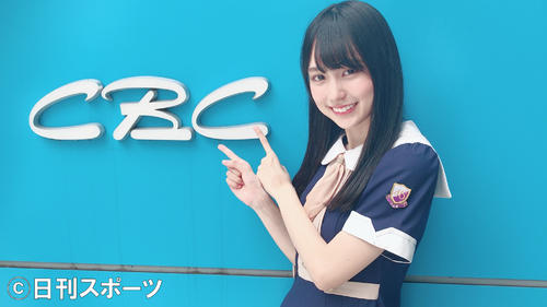 新曲のPRキャンペーンで名古屋のCBCラジオを訪れた乃木坂46の賀喜遥香