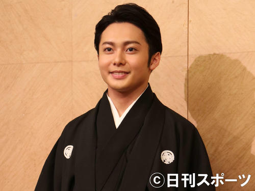 11月から中村莟玉を名乗ることが決まった中村梅丸