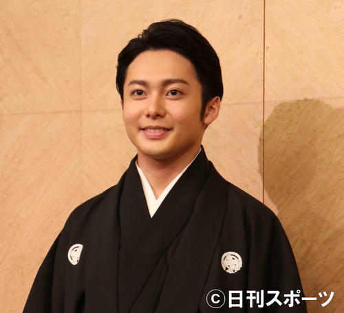 11月から中村莟玉を名乗ることが決まった中村梅丸