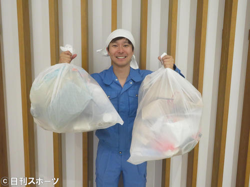 “ゴミ清掃芸人”として注目のマシンガンズ滝沢秀一