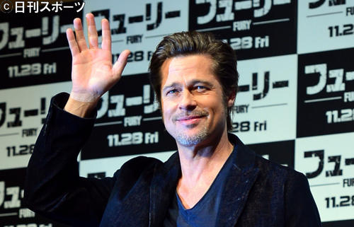 ブラッド・ピット（14年11月撮影）