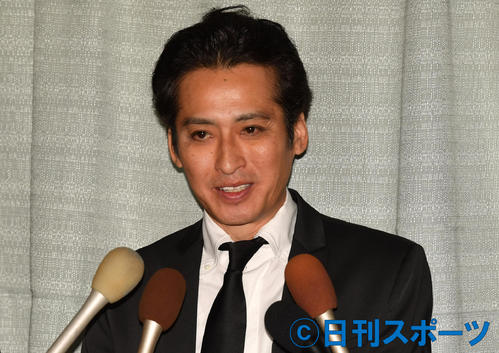 ジャニー喜多川社長お別れ会に出席し会見する大沢樹生